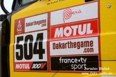 Rozloučení s Frantou před odjezdem na Dakar 2019