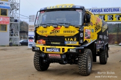 Kamion Franta jezdce Martina Macíka je připraven k odjezdu na Dakar 2019