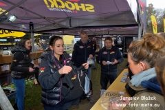 Rozloučení s Frantou před odjezdem na Dakar 2019