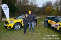 Rozloučení s Frantou před odjezdem na Dakar 2019