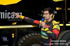 Rozloučení s Frantou před odjezdem na Dakar 2019