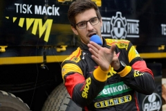 Rozloučení s Frantou před odjezdem na Dakar 2019