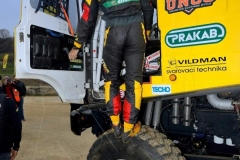 Rozloučení s Frantou před odjezdem na Dakar 2019