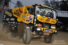 Kamion Franta jezdce Martina Macíka je připraven k odjezdu na Dakar 2019