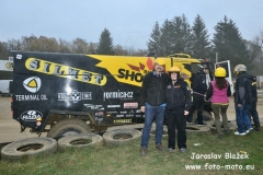Rozloučení s Frantou před odjezdem na Dakar 2019