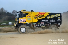Rozloučení s Frantou před odjezdem na Dakar 2019