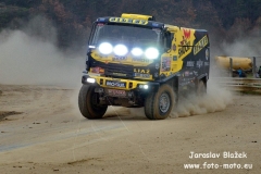 Rozloučení s Frantou před odjezdem na Dakar 2019
