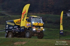 Kamion Franta jezdce Martina Macíka je připraven k odjezdu na Dakar 2019
