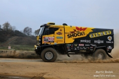 Kamion Franta jezdce Martina Macíka je připraven k odjezdu na Dakar 2019