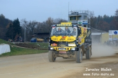 Rozloučení s Frantou před odjezdem na Dakar 2019