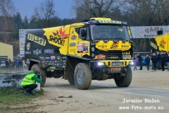 Rozloučení s Frantou před odjezdem na Dakar 2019