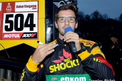 Rozloučení s Frantou před odjezdem na Dakar 2019