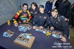 Rozloučení s Frantou před odjezdem na Dakar 2019