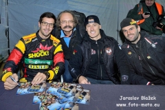 Rozloučení s Frantou před odjezdem na Dakar 2019