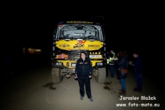 Rozloučení s Frantou před odjezdem na Dakar 2019