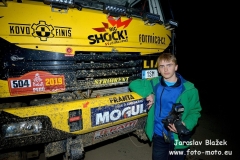 Rozloučení s Frantou před odjezdem na Dakar 2019