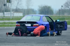 Driftování na polygonu v Hradci Králové - 2019