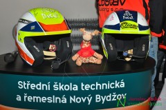 Tisková konference Ollie před odjezdem na Dakar